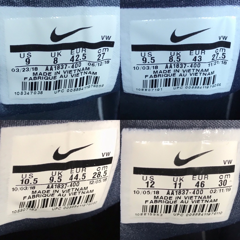 NEW Nike Roshe Golf Shoe Thunder Blue - Picture 8 of 8